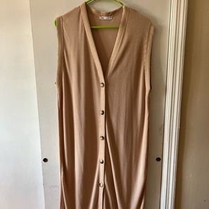 Zara vest cardigan